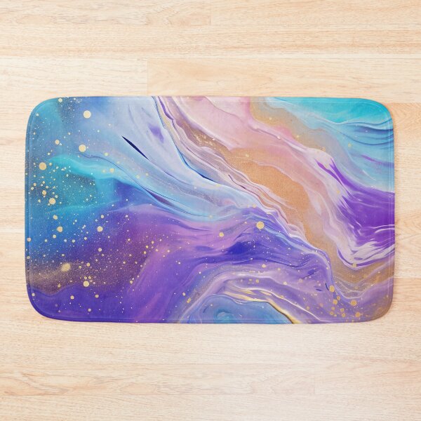 Item preview, Colorful glitter rainbow fluid brushstrokes designed and sold by UnaWu533.