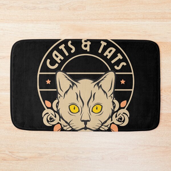 Item preview, Cats and Tats - Funny Cat Tattoo designed and sold by fashion-label.