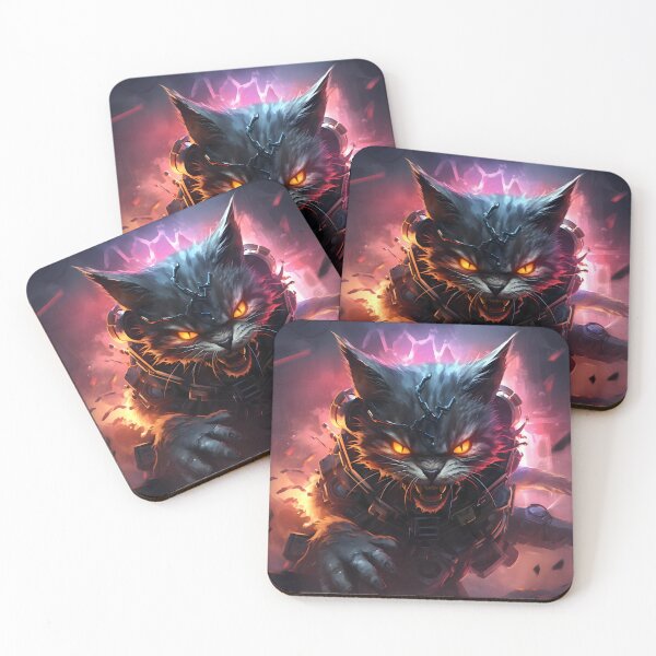 Item preview, Evil Angry Cat Soldier Attack designed and sold by DaliusD.
