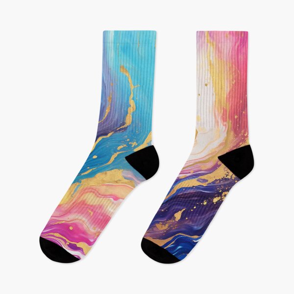 Item preview, Colorful glitter rainbow fluid brushstrokes 16 designed and sold by UnaWu533.