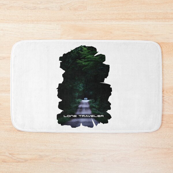 Item preview, Lone traveler / dark and mysterious forest designed and sold by Leazzz.