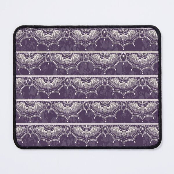 Item preview, Bat Lace Trim - Plum designed and sold by appleyards.