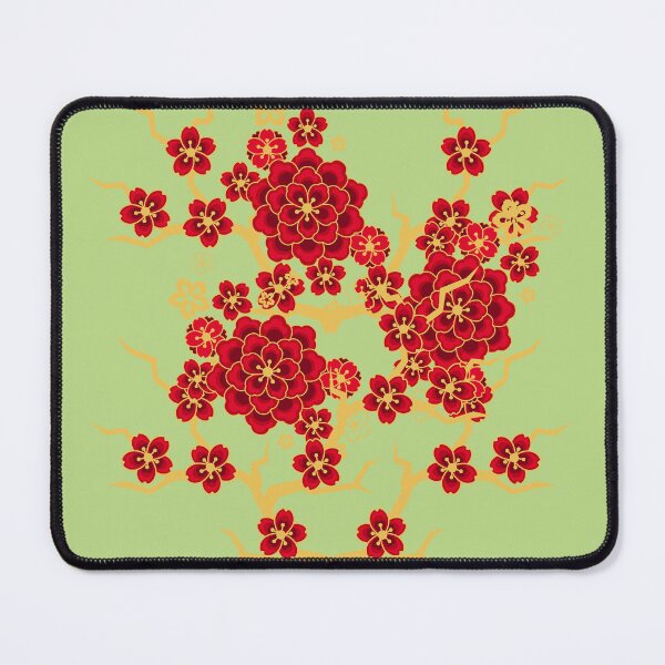 Item preview, Crimson Blossoms: Embrace the Beauty of Red Sakura designed and sold by Sirakan.
