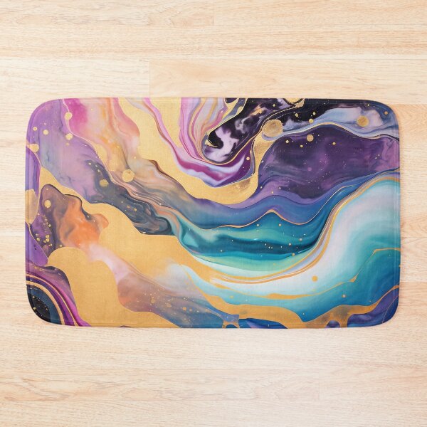 Item preview, Colorful glitter rainbow fluid brushstrokes 18 designed and sold by UnaWu533.