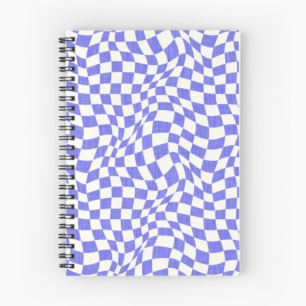 Item preview, Warped Check - Hera Blue designed and sold by appleyards.