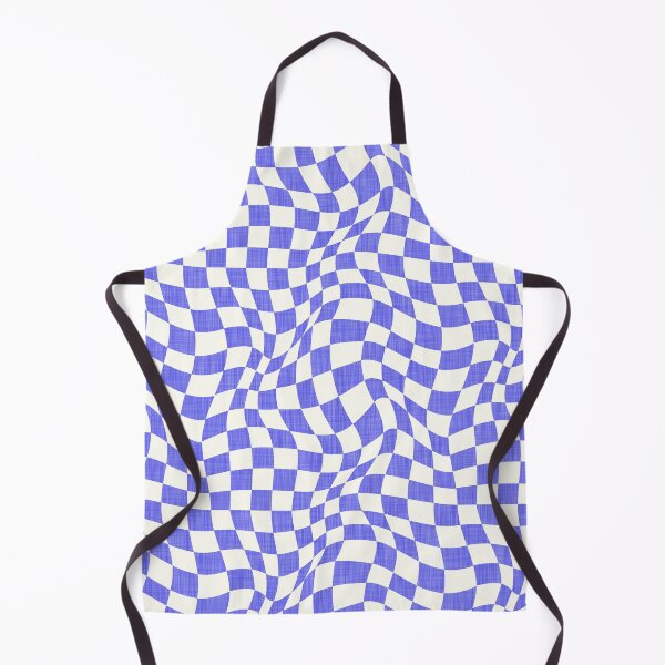Item preview, Warped Check - Hera Blue designed and sold by appleyards.