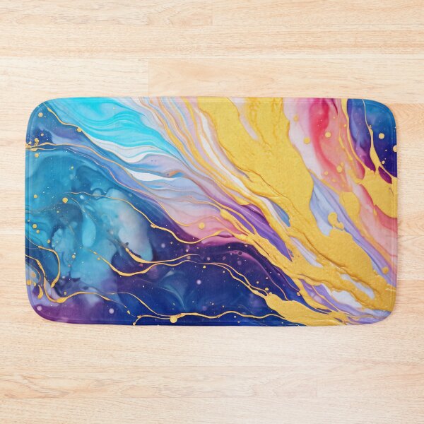 Item preview, Colorful glitter rainbow fluid brushstrokes 20 designed and sold by UnaWu533.
