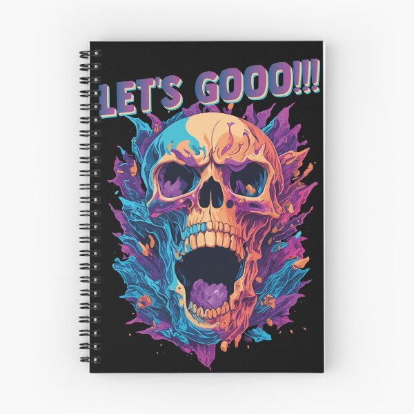 Item preview, Let's Gooo!!! Screaming Skull designed and sold by StevenHignell.
