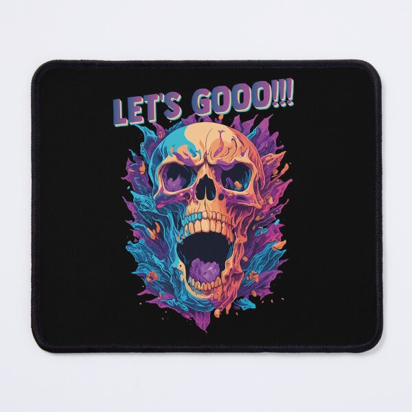 Item preview, Let's Gooo!!! Screaming Skull designed and sold by StevenHignell.