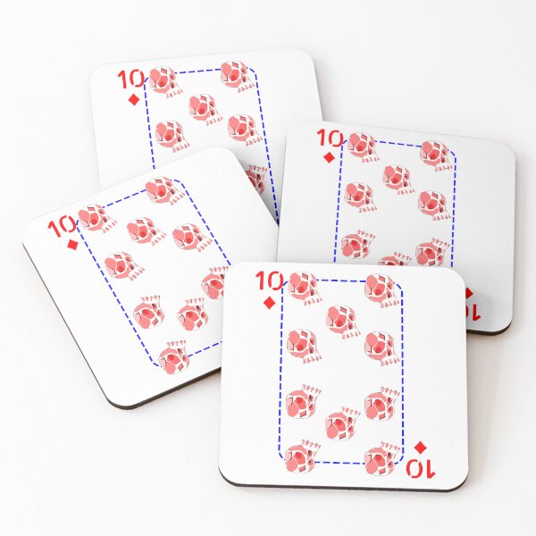 Item preview, 10 of diamonds, lucky number 10 designed and sold by Whimsy Trail Co.