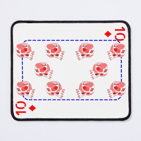 Item preview, 10 of diamonds, lucky number 10 designed and sold by Whimsy Trail Co.