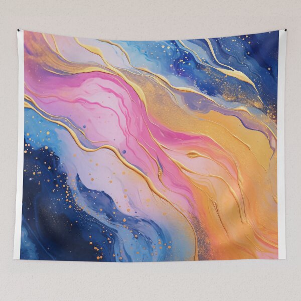 Item preview, Colorful glitter rainbow fluid brushstrokes 21 designed and sold by UnaWu533.