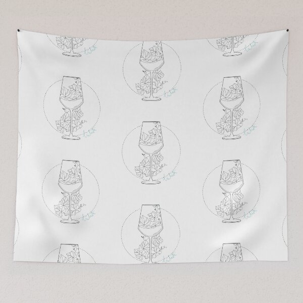 Item preview, glass of wine designed and sold by SoyLilith.