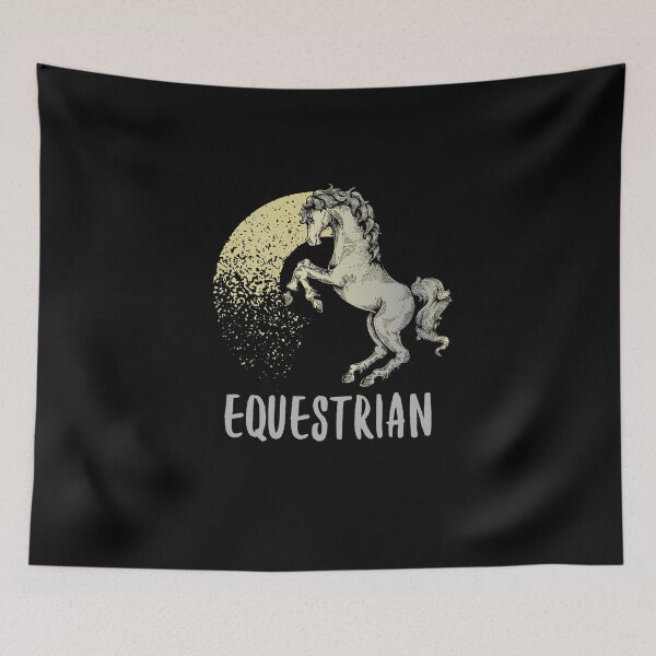 Item preview, Catching Air - Equestrian Showjumping premium T-shirts designed and sold by Rodayna Elnaggar.