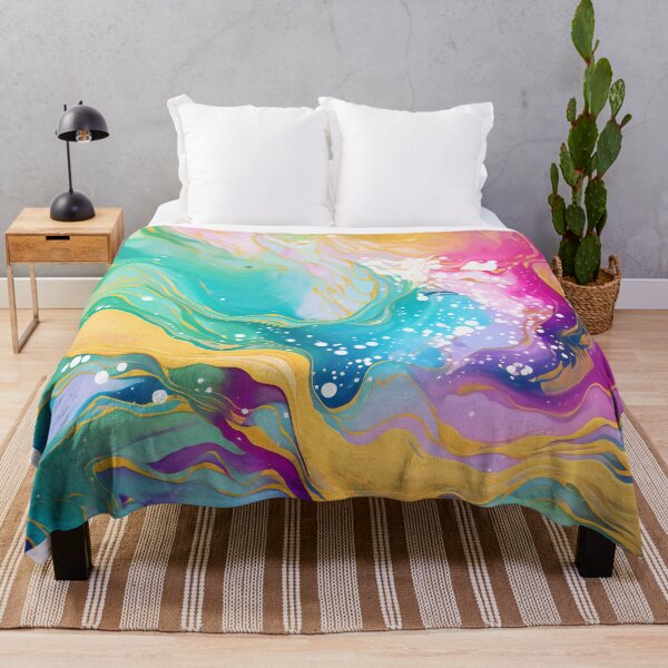 Item preview, Colorful glitter rainbow fluid brushstrokes 23 designed and sold by UnaWu533.