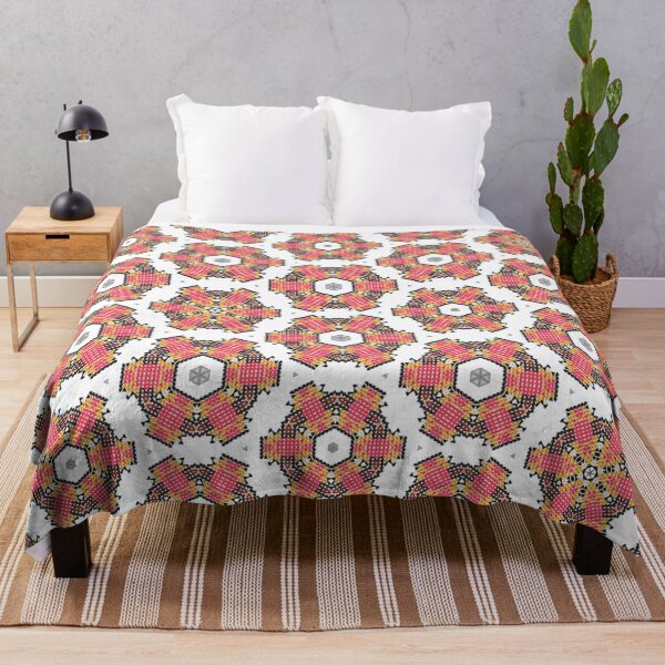 Item preview, Red, Cream ,Orange and Black Pattern designed and sold by Nalwesya.