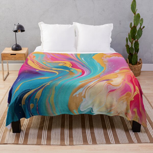 Item preview, Colorful glitter rainbow fluid brushstrokes 27 designed and sold by UnaWu533.