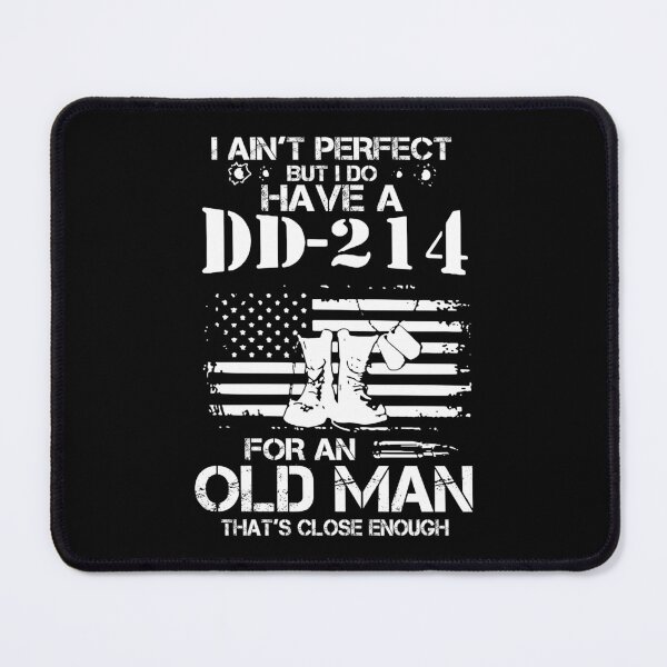 Item preview, Vintage Classic Style I Ain't Perfect But I Do Have A Dd 214 Vietnam Veteran Dad Veteran Tee For Men designed and sold by ClothingBently.