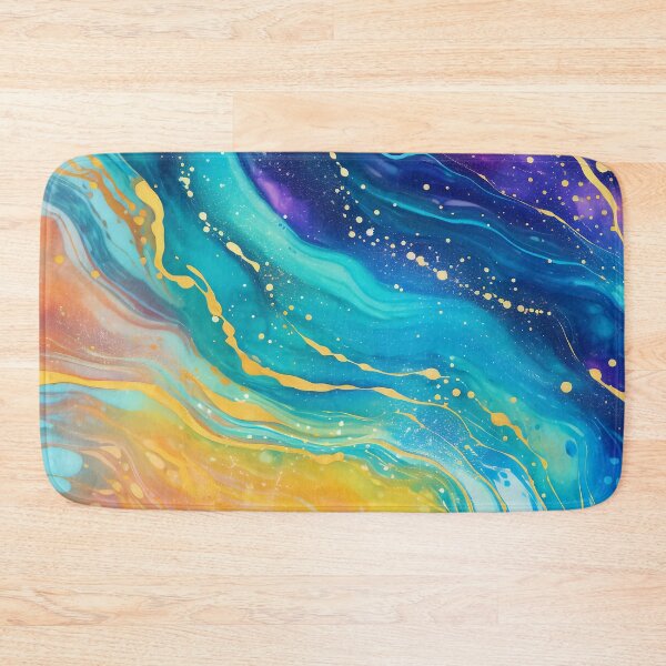 Item preview, Colorful glitter rainbow fluid brushstrokes 28 designed and sold by UnaWu533.