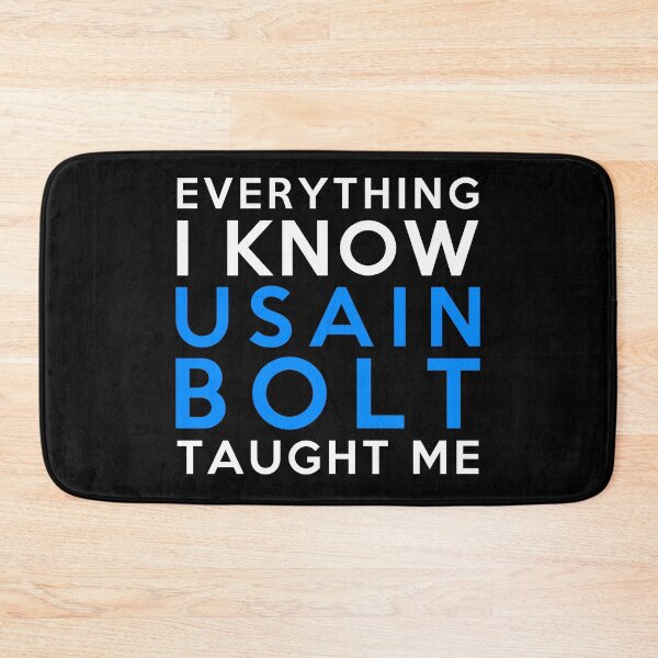 Item preview, Usain Bolt - Everything i know designed and sold by 2Girls1Shirt.