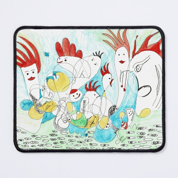 Item preview, Chicken and Fish, Punkband designed and sold by MarlouDaverveld.