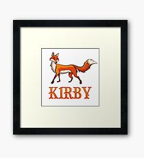Kirby Fox Framed Print