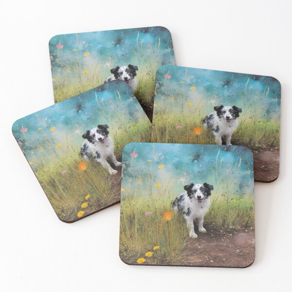 Item preview, A happy dog in nature designed and sold by ViktorSilni.