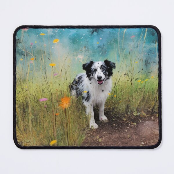 Item preview, A happy dog in nature designed and sold by ViktorSilni.
