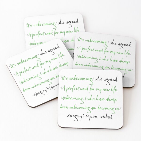 Item preview, Quote from Wicked by Gregory Maquire designed and sold by Karissa Pearson.