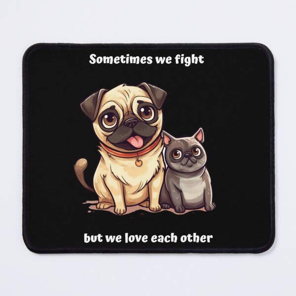 Item preview, Unconditional Friendship: The Bond Between Cat and Dog designed and sold by Jimboxbox.
