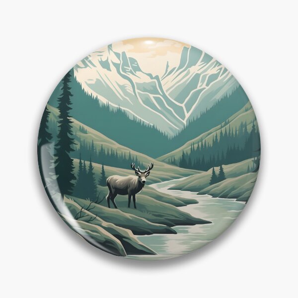 Item preview, Gates of the Arctic National Park Art Deco designed and sold by Doctrine-Design.