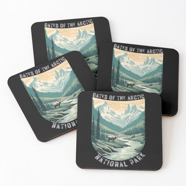Item preview, Gates of the Arctic National Park Art Deco designed and sold by Doctrine-Design.