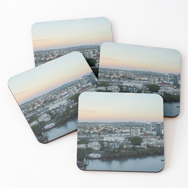 Item preview, Brisbane river sunset designed and sold by PrincessAthena.
