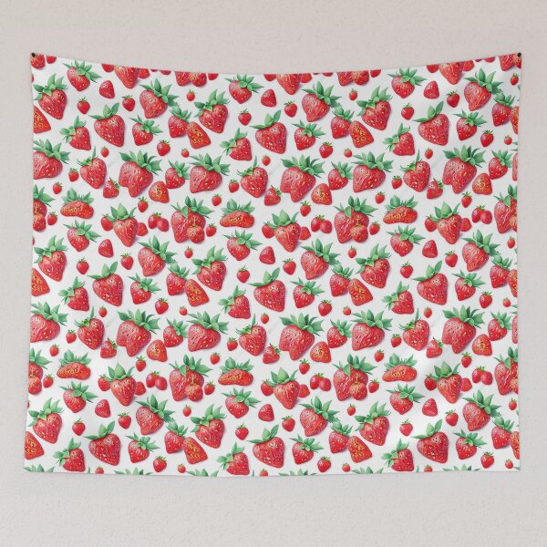 Item preview, Pattern strawberries designed and sold by kiyaansh16.