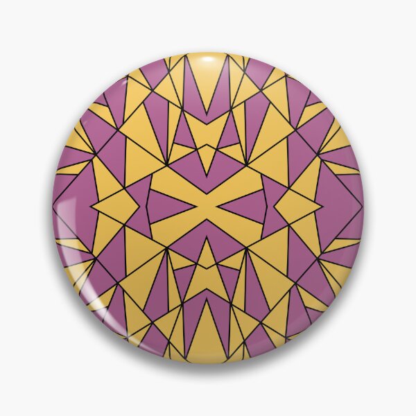 Item preview, Intersexual Pride Geometric Art Pattern designed and sold by NinniShop.