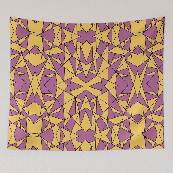 Item preview, Intersexual Pride Geometric Art Pattern designed and sold by NinniShop.