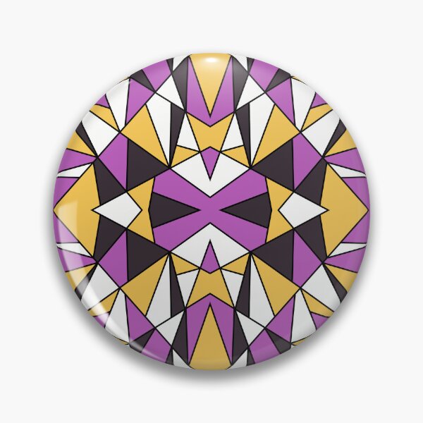 Item preview, Nonbinary Pride Geometric Art Pattern designed and sold by NinniShop.