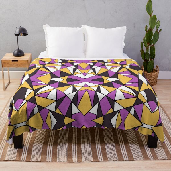 Item preview, Nonbinary Pride Geometric Art Pattern designed and sold by NinniShop.