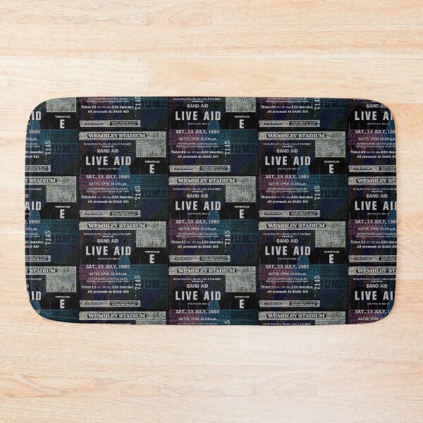 Item preview, Live Aid 1985 - just the ticket! designed and sold by Twenty Twenty Visions.