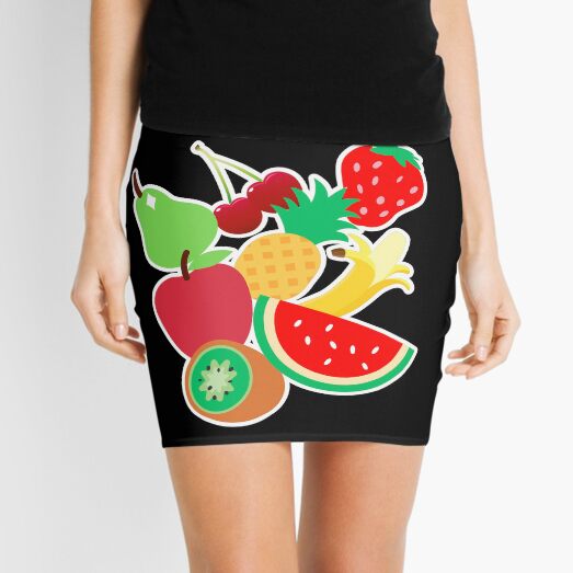 Fruit Salad Mini Skirts for Sale | Redbubble