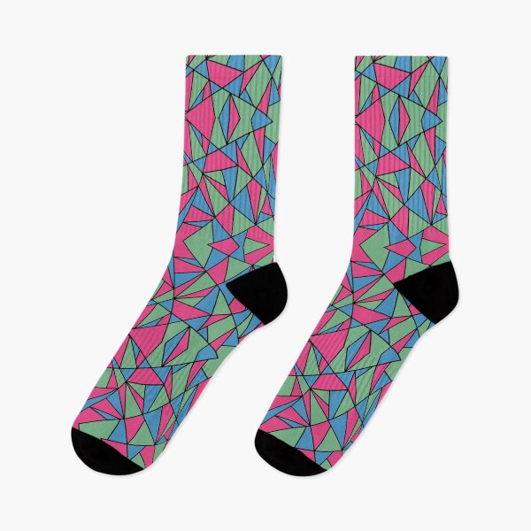 Item preview, Polysexual Pride Geometric Art Pattern designed and sold by NinniShop.