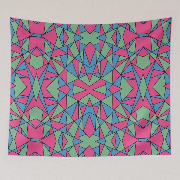 Item preview, Polysexual Pride Geometric Art Pattern designed and sold by NinniShop.