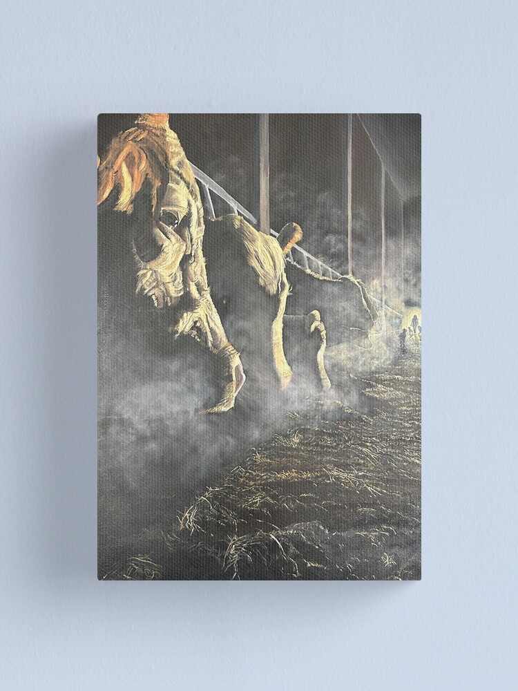 Thumbnail 1 of 3, Canvas Print, The Farmer designed and sold by EuniceWilkie.