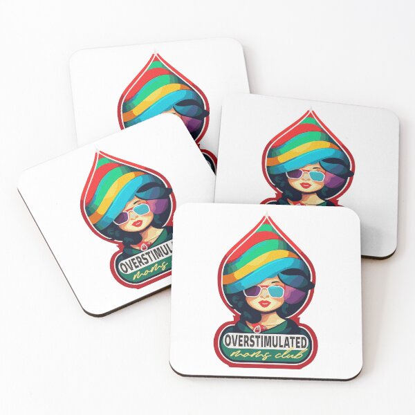 Item preview, Overstimulated Moms Club designed and sold by HappyBox--.
