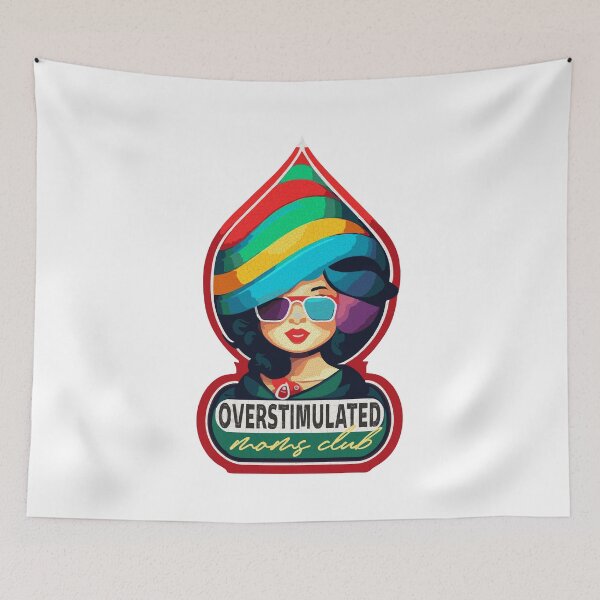 Item preview, Overstimulated Moms Club designed and sold by HappyBox--.