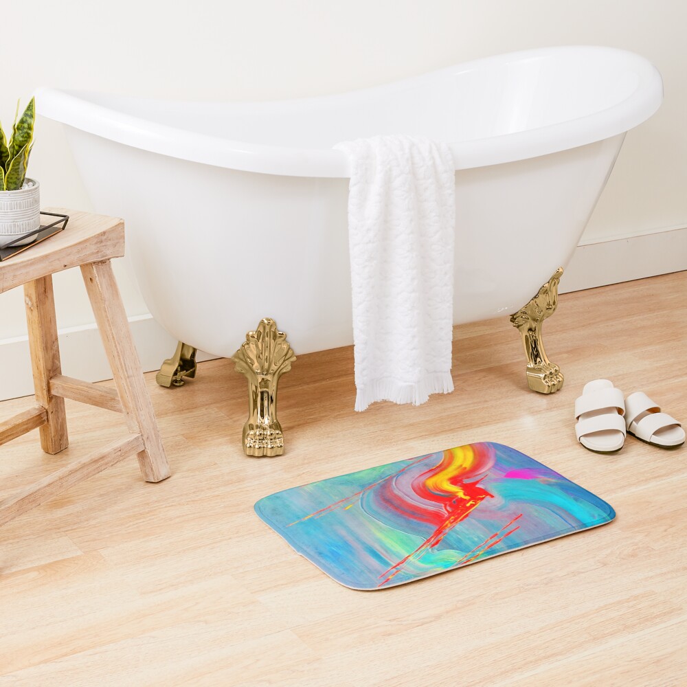 Aperçu de l'œuvre Tapis de bain créée et vendue par ElioraBousquet.