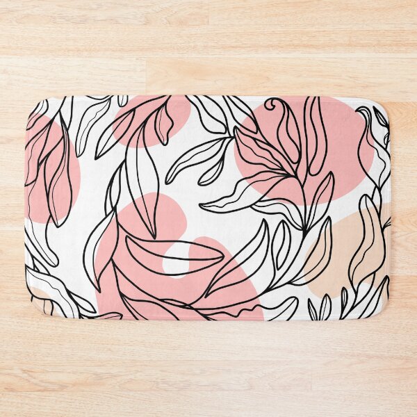 Item preview, Gum Leaves in Pinks designed and sold by Kattscreative.