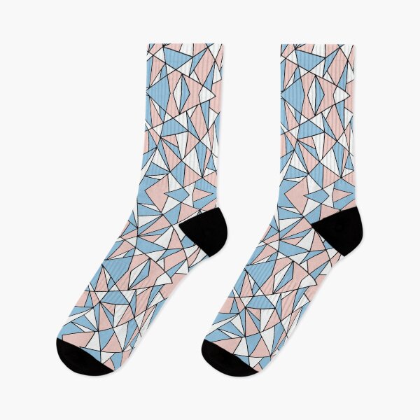 Item preview, Trans Pride Geometric Art Pattern designed and sold by NinniShop.