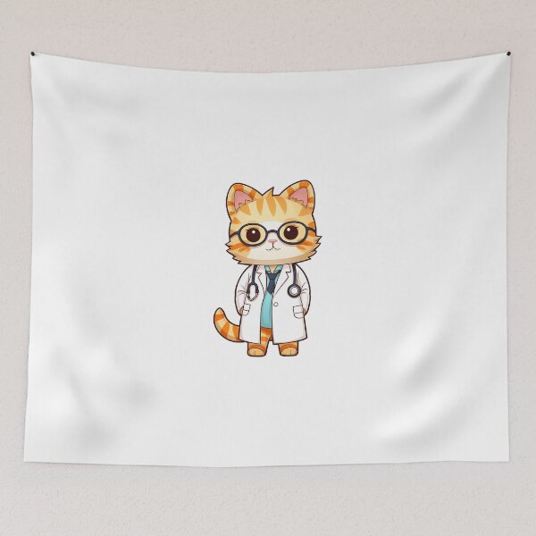 Item preview, Dr. Tabby Tendertouch the Medical Specialist designed and sold by PinotTeez.