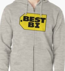 Best Bi - Parody Zipped Hoodie